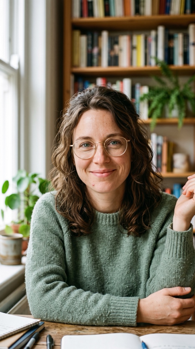 Portrait of Maya Lindberg, author and ADHD systems specialist